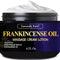 Frankincense Oil Massage Cream Lotion 4 Fl Oz - Medium Glide - Helps Relax Sore Muscle and Stiffness - Helps Tone & Nourish Skin