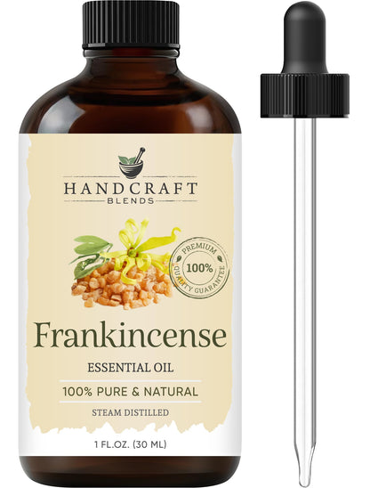 Frankincense Essential Oil - Huge 4 Fl Oz - 100% Pure and Natural - Premium Grade Essential Oil for Diffuser and Aromatherapy